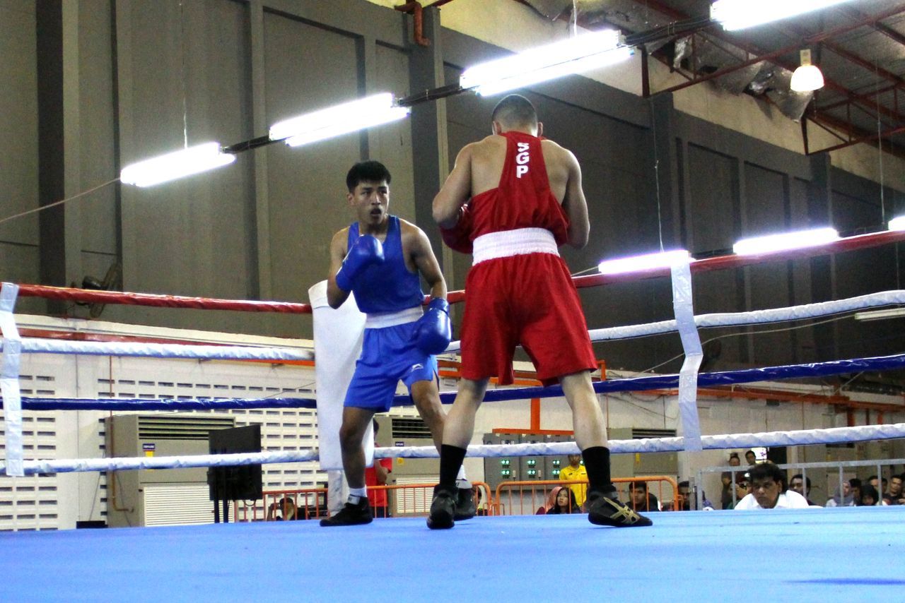 Sparring session