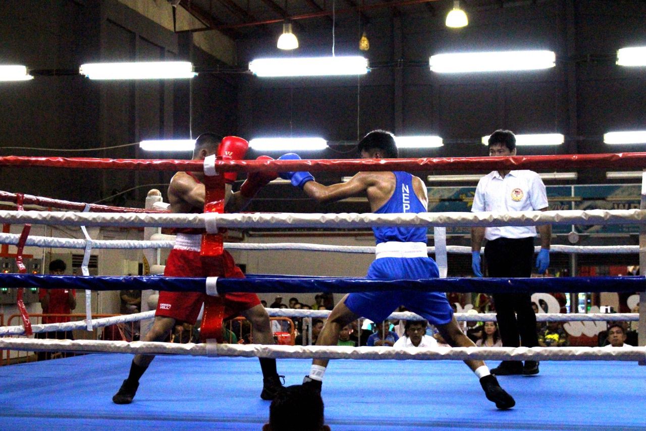 Sparring session