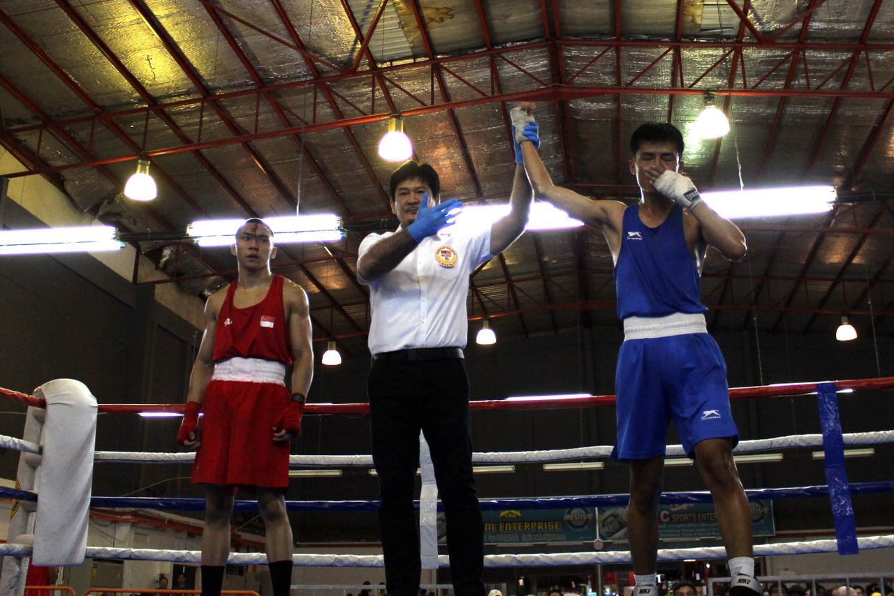 Sparring session