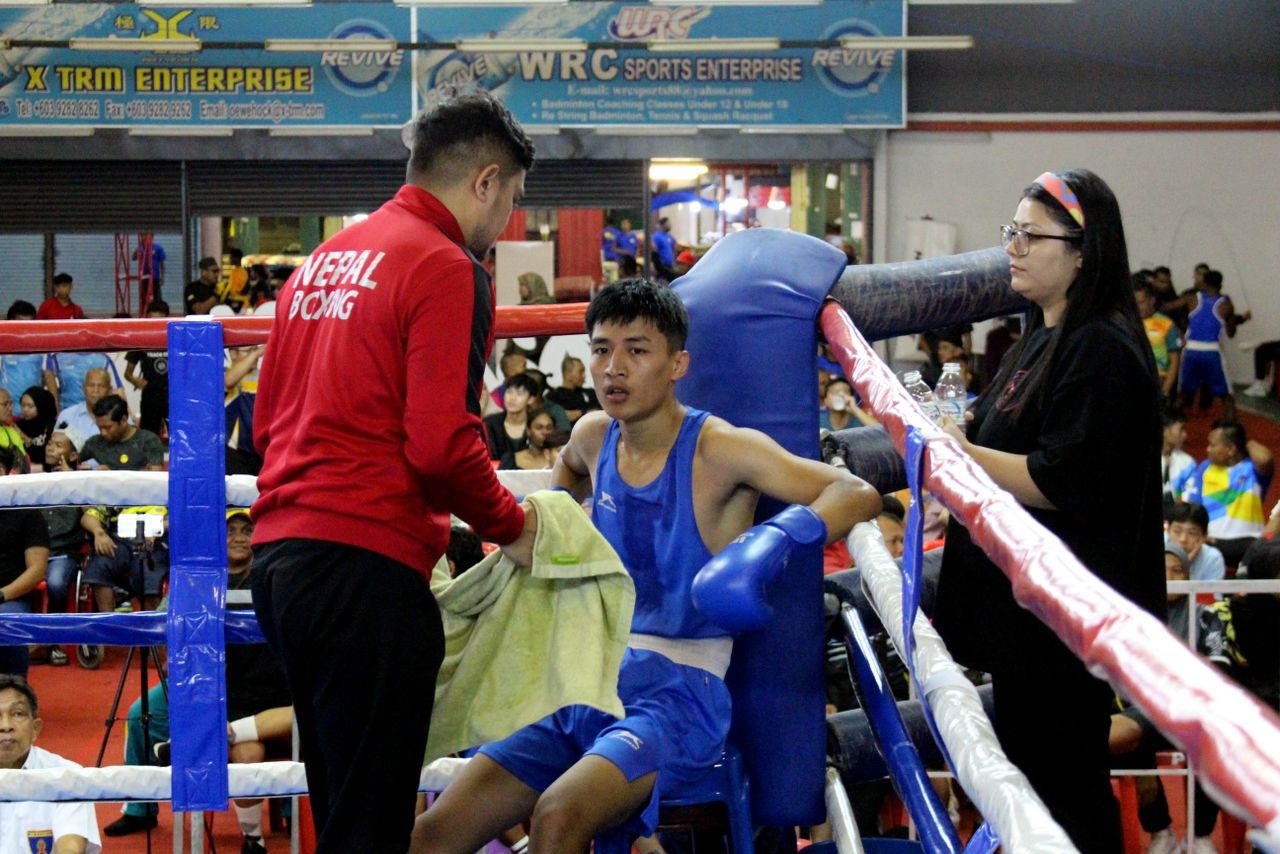 Sparring session