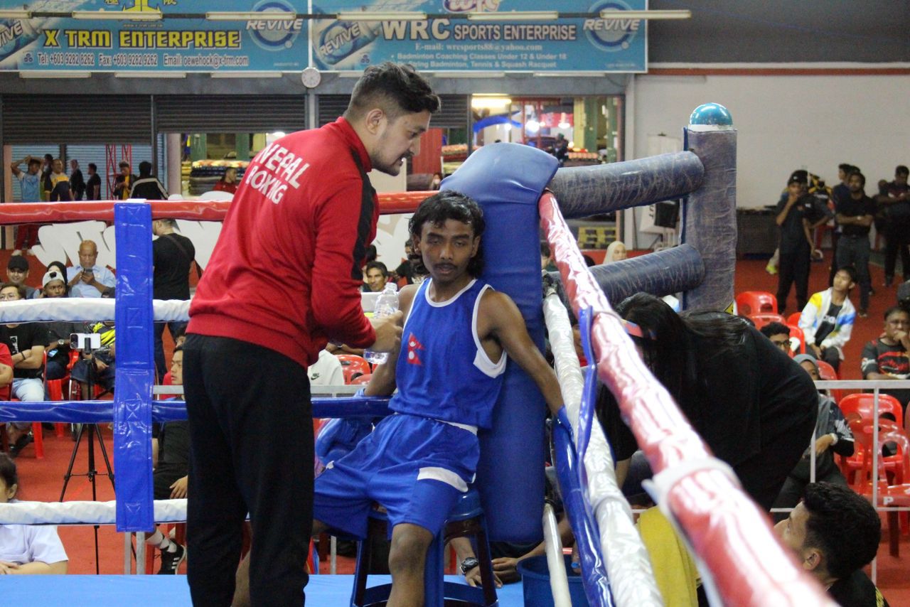 Sparring session